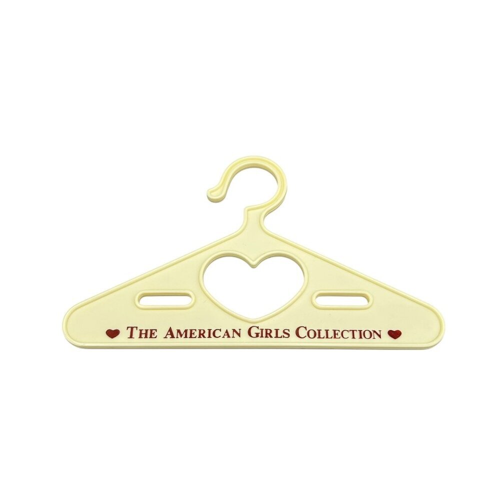 American Girl Doll Hanger The American Girls Collection Heart Cutout Cream